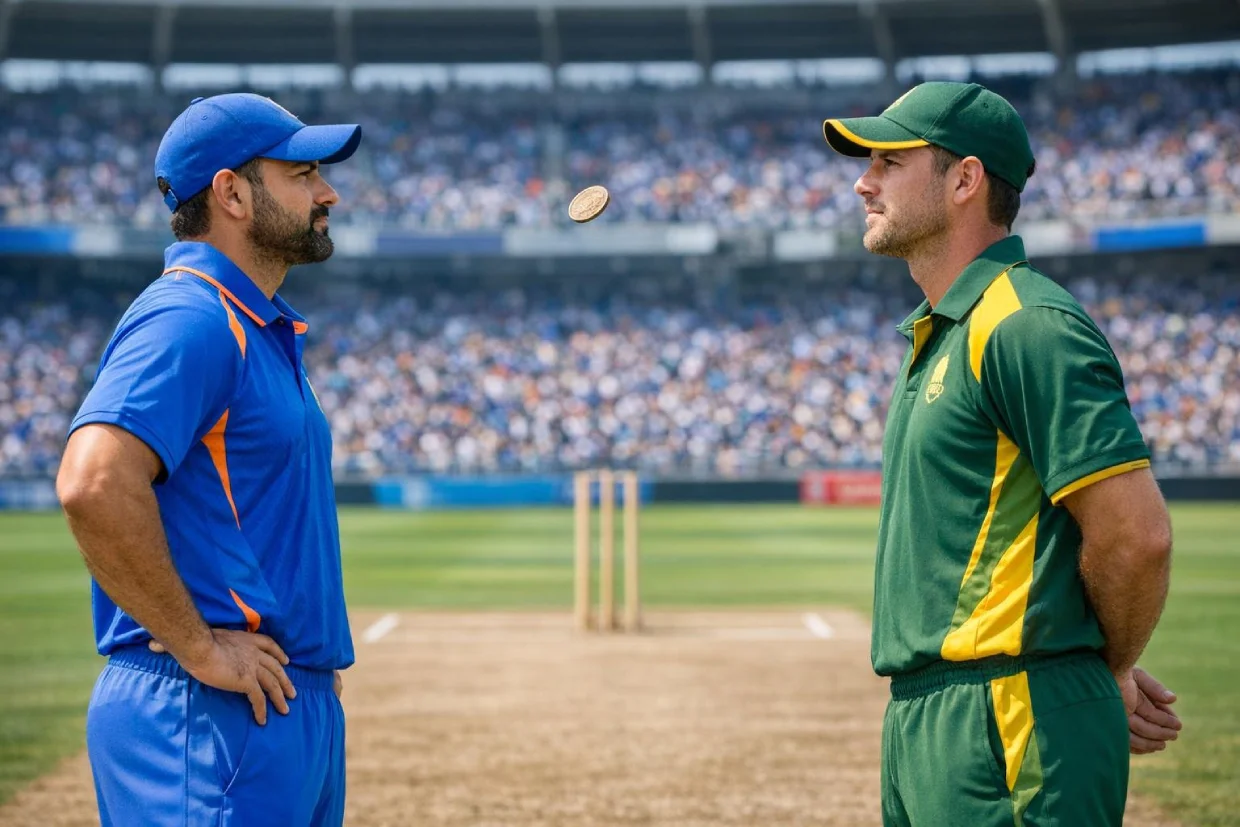 Team Captains at IPL Toss featured on www.SkyExchLogin.net