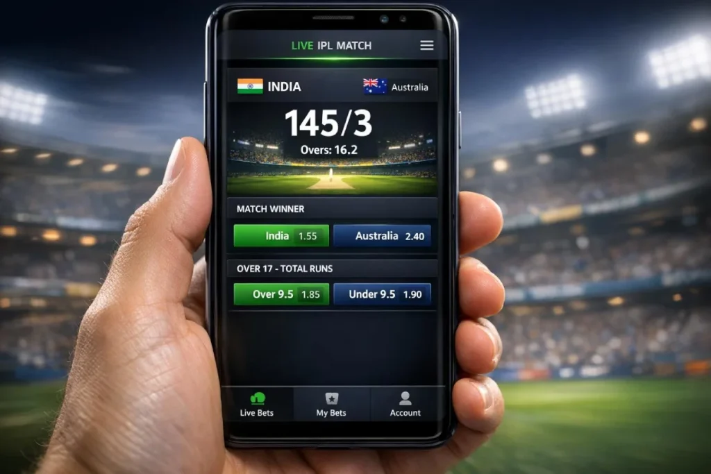 live cricket betting on mobile via www.skyexchlogin.net